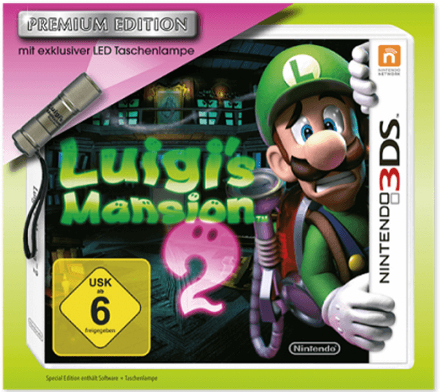 Luigi's Mansion 2 - 3DS - Nintendo 3DS - Packshot Luigi's Mansion 2 - 3DS - Nintendo 3DS - Packshots