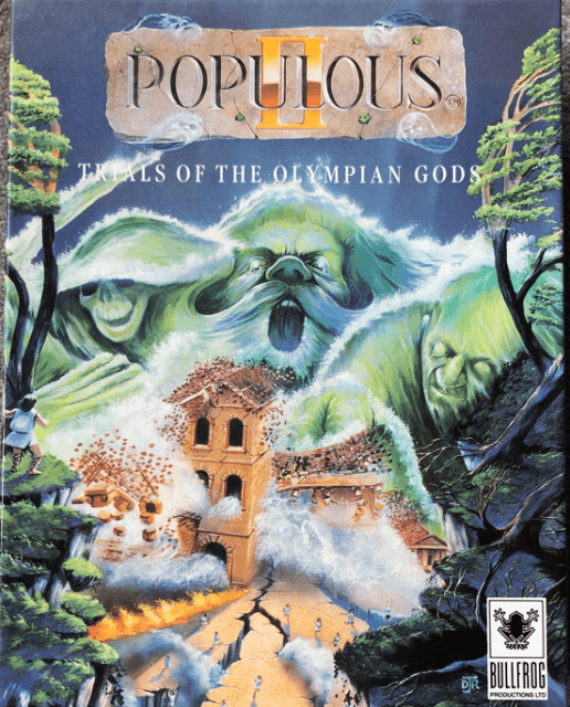 Populous II: Trials of the Olympian Gods - AMIGA - Commodore Amiga - Packshot Populous II: Trials of the Olympian Gods - AMIGA - Commodore Amiga - Packshots