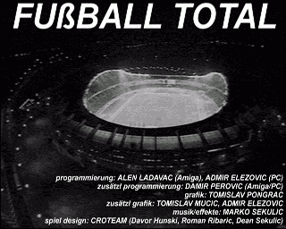 Fussball Total! - AMIGA - Commodore Amiga - Title Fussball Total! - AMIGA - Commodore Amiga - Titles