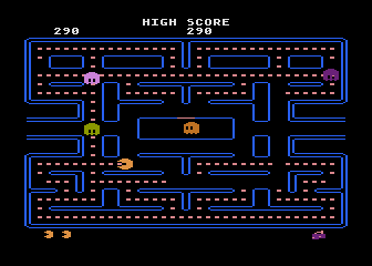 Pac-Man - ATARI5200 - Atari 5200 - Ingame Pac-Man - ATARI5200 - Atari 5200 - Ingames