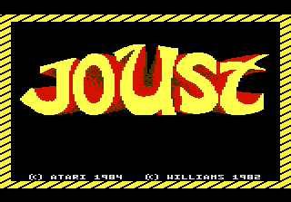 Joust - ATARI7800 - Atari 7800 - Title Joust - ATARI7800 - Atari 7800 - Titles