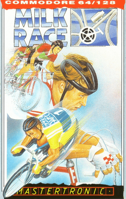 Milk Race - C64 - Commodore 64 - Packshot Milk Race - C64 - Commodore 64 - Packshots