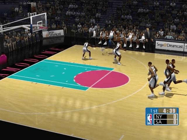 NBA 2K - DREAMCAST - Sega Dreamcast - Ingame NBA 2K - DREAMCAST - Sega Dreamcast - Ingames