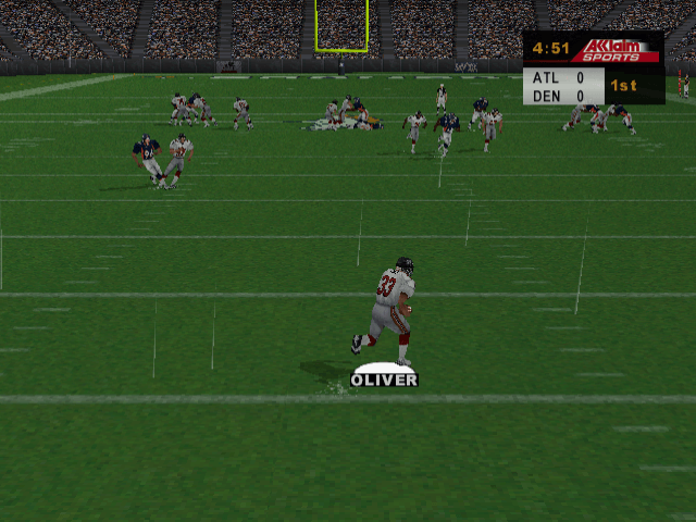 NFL Quarterback Club 2000 - DREAMCAST - Sega Dreamcast - Ingame NFL Quarterback Club 2000 - DREAMCAST - Sega Dreamcast - Ingames