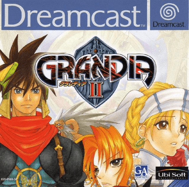 Grandia II - DREAMCAST - Sega Dreamcast - Packshot Grandia II - DREAMCAST - Sega Dreamcast - Packshots