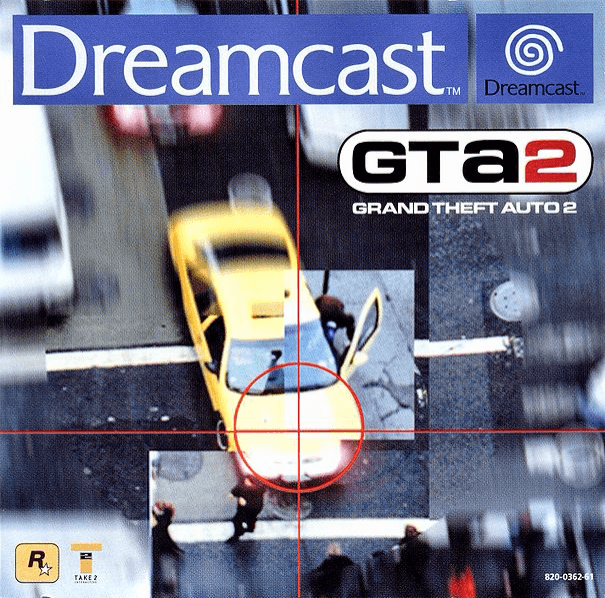 GTA 2 - DREAMCAST - Sega Dreamcast - Packshot GTA 2 - DREAMCAST - Sega Dreamcast - Packshots