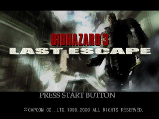 BioHazard 3: Last Escape - DREAMCAST - Sega Dreamcast - Title BioHazard 3: Last Escape - DREAMCAST - Sega Dreamcast - Titles