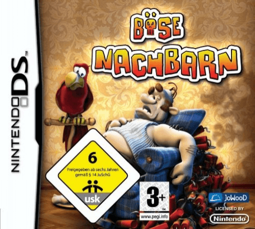 Böse Nachbarn - DS - Nintendo DS - Packshot Böse Nachbarn - DS - Nintendo DS - Packshots