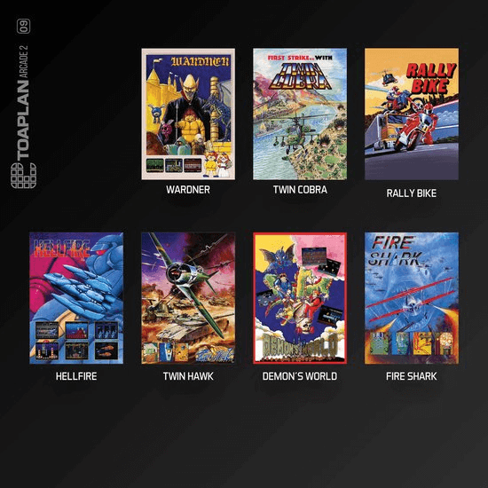 Toaplan Arcade 2 - EVERCADE - Evercade - Title Toaplan Arcade 2 - EVERCADE - Evercade - Titles