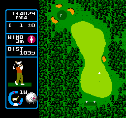 Jumbo Ozaki no Hole in One Professional - FC - Nintendo Famicom - Ingame Jumbo Ozaki no Hole in One Professional - FC - Nintendo Famicom - Ingames