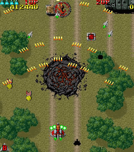 Raiden Densetsu - FMTOWNS - Fujitsu FM Towns - Ingame Raiden Densetsu - FMTOWNS - Fujitsu FM Towns - Ingames