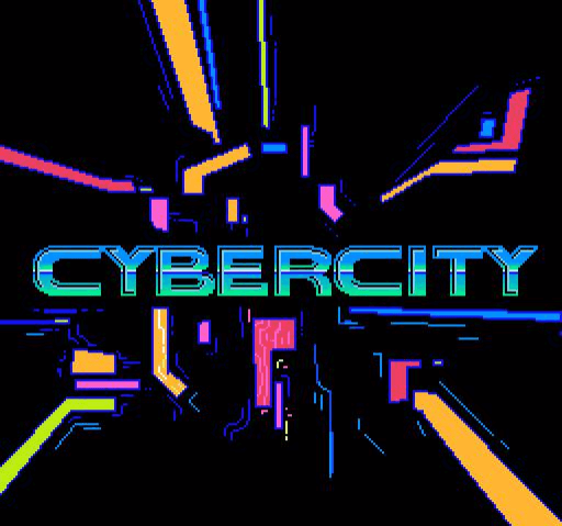 CyberCity - FMTOWNS - Fujitsu FM Towns - Title CyberCity - FMTOWNS - Fujitsu FM Towns - Titles