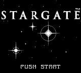 Stargate - GAMEBOY - Nintendo Game Boy - Title Stargate - GAMEBOY - Nintendo Game Boy - Titles