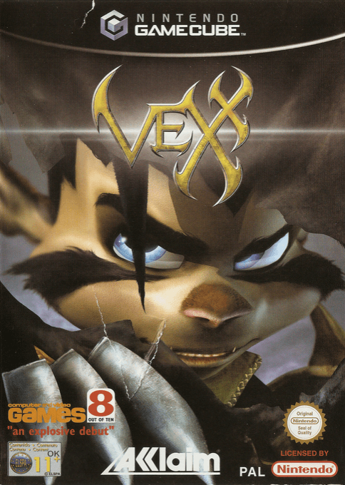 Vexx - GAMECUBE - Nintendo GameCube - Packshot Vexx - GAMECUBE - Nintendo GameCube - Packshots