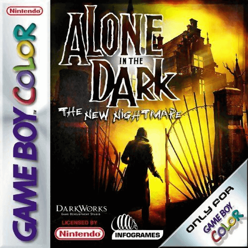 Alone in the Dark: The New Nightmare - GBC - Nintendo Game Boy Color - Packshot Alone in the Dark: The New Nightmare - GBC - Nintendo Game Boy Color - Packshots