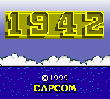 1942 - GBC - Nintendo Game Boy Color - Title 1942 - GBC - Nintendo Game Boy Color - Titles