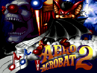 Aero the Acro-Bat 2 - GEN - Sega Genesis - Title Aero the Acro-Bat 2 - GEN - Sega Genesis - Titles