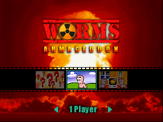 Worms Armageddon - N64 - Nintendo 64 - Title Worms Armageddon - N64 - Nintendo 64 - Titles