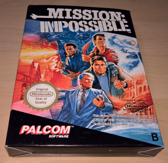 Mission: Impossible - NES - Nintendo Entertainment System - Packshot Mission: Impossible - NES - Nintendo Entertainment System - Packshots