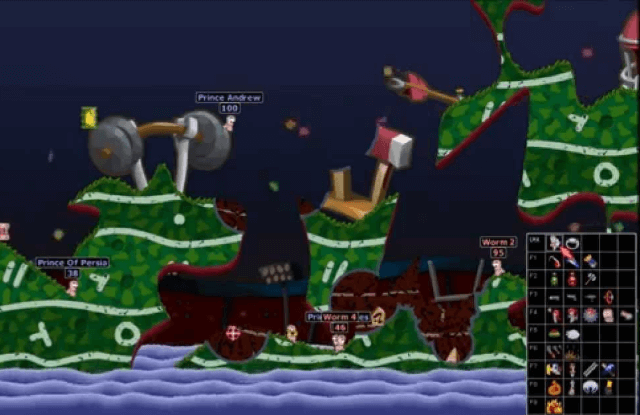 Worms Armageddon - PS - Sony PlayStation - Ingame Worms Armageddon - PS - Sony PlayStation - Ingames