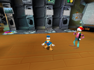 Disney's Donald Duck: Goin' Quackers - PS - Sony PlayStation - Ingame Disney's Donald Duck: Goin' Quackers - PS - Sony PlayStation - Ingames