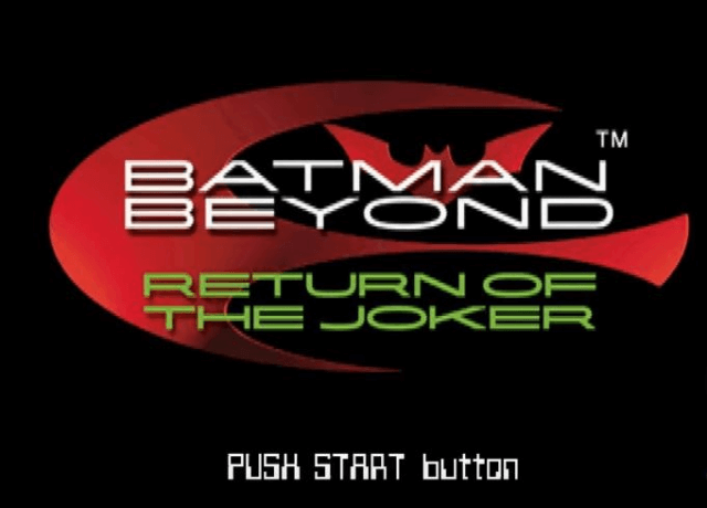 Batman of the Future: Return of the Joker - PS - Sony PlayStation - Title Batman of the Future: Return of the Joker - PS - Sony PlayStation - Titles
