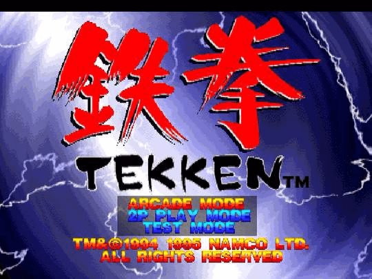 Tekken - PS - Sony PlayStation - Title Tekken - PS - Sony PlayStation - Titles