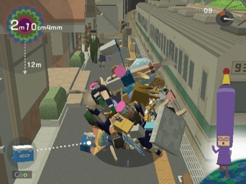 We Love Katamari - PS2 - Sony PlayStation 2 - Ingame We Love Katamari - PS2 - Sony PlayStation 2 - Ingames