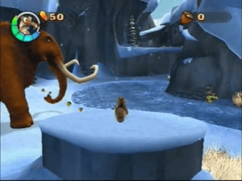 Ice Age 2: The Meltdown - PS2 - Sony PlayStation 2 - Ingame Ice Age 2: The Meltdown - PS2 - Sony PlayStation 2 - Ingames