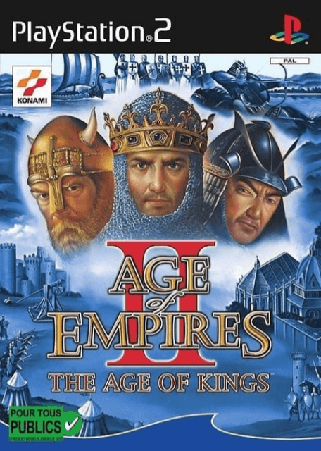 Age of Empires II: The Age of Kings - PS2 - Sony PlayStation 2 - Packshot Age of Empires II: The Age of Kings - PS2 - Sony PlayStation 2 - Packshots