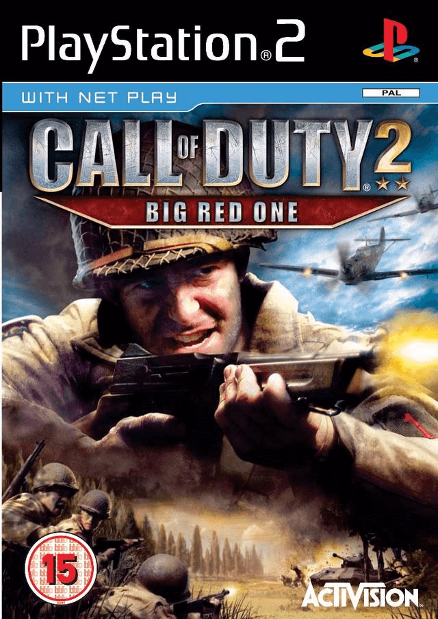 Call of Duty 2: Big Red One - PS2 - Sony PlayStation 2 - Packshot Call of Duty 2: Big Red One - PS2 - Sony PlayStation 2 - Packshots