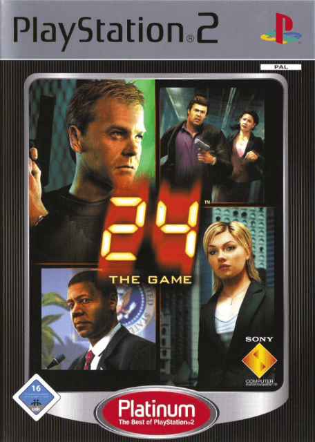 24: The Game - PS2 - Sony PlayStation 2 - Packshot 24: The Game - PS2 - Sony PlayStation 2 - Packshots