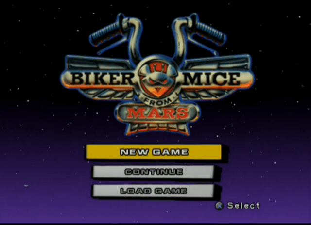 Biker Mice From Mars - PS2 - Sony PlayStation 2 - Title Biker Mice From Mars - PS2 - Sony PlayStation 2 - Titles