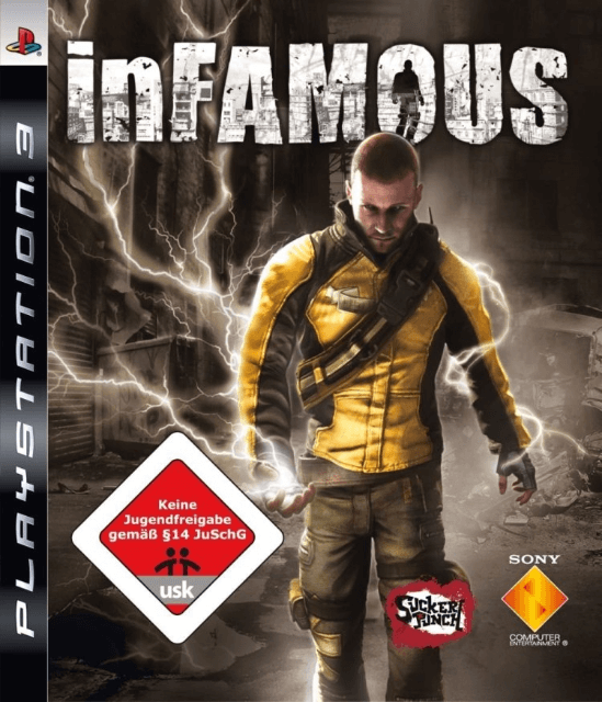 inFamous - PS3 - Sony PlayStation 3 - Packshot inFamous - PS3 - Sony PlayStation 3 - Packshots