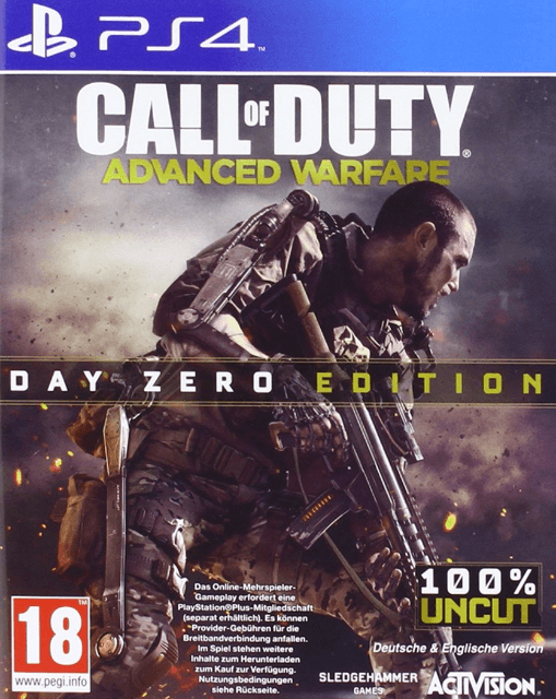 Call of Duty: Advanced Warfare - PS4 - Sony PlayStation 4 - Packshot Call of Duty: Advanced Warfare - PS4 - Sony PlayStation 4 - Packshots