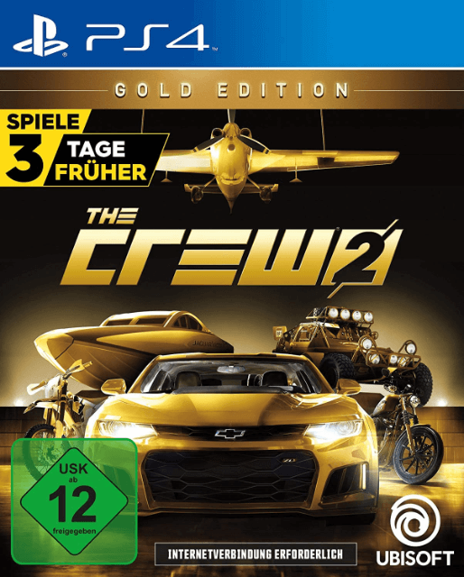 The Crew 2 - PS4 - Sony PlayStation 4 - Packshot The Crew 2 - PS4 - Sony PlayStation 4 - Packshots