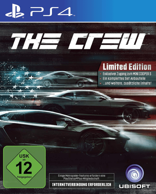 The Crew - PS4 - Sony PlayStation 4 - Packshot The Crew - PS4 - Sony PlayStation 4 - Packshots