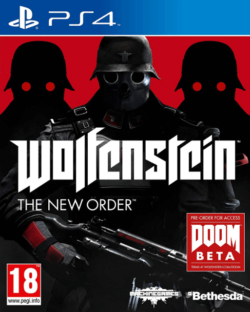 Wolfenstein: The New Order - PS4 - Sony PlayStation 4 - Packshot Wolfenstein: The New Order - PS4 - Sony PlayStation 4 - Packshots