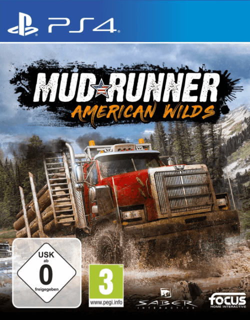 Spintires: Mudrunner - American Wilds Edition - PS4 - Sony PlayStation 4 - Packshot Spintires: Mudrunner - American Wilds Edition - PS4 - Sony PlayStation 4 - Packshots