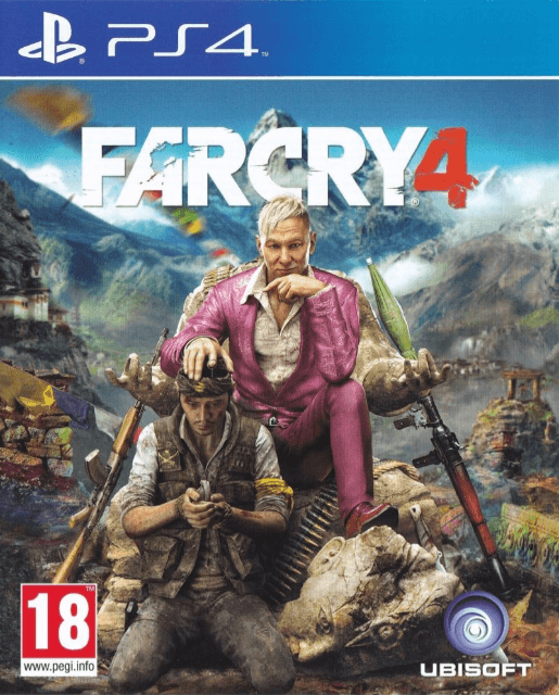 Far Cry 4 - PS4 - Sony PlayStation 4 - Packshot Far Cry 4 - PS4 - Sony PlayStation 4 - Packshots