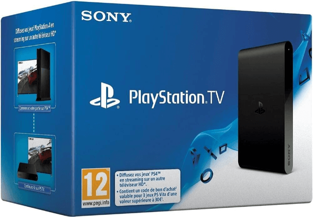 Playstation TV - PS4 - Sony PlayStation 4 - Packshot Playstation TV - PS4 - Sony PlayStation 4 - Packshots