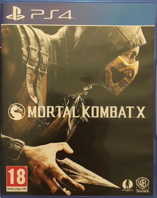 Mortal Kombat X - PS4 - Sony PlayStation 4 - Packshot Mortal Kombat X - PS4 - Sony PlayStation 4 - Packshots