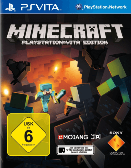 Minecraft: PlayStation Vita Edition - PSV - Sony PlayStation Vita - Packshot Minecraft: PlayStation Vita Edition - PSV - Sony PlayStation Vita - Packshots