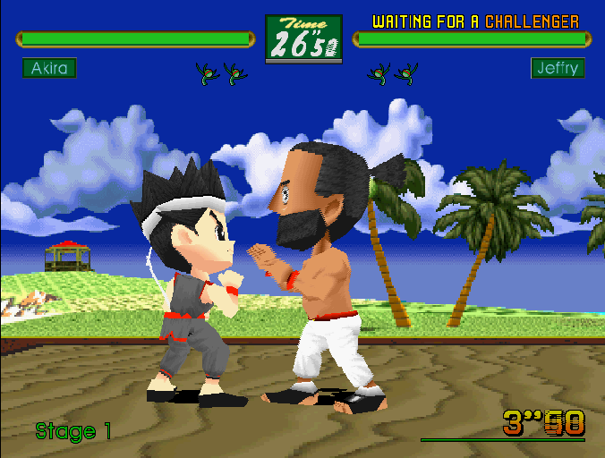 Virtua Fighter Kids - SATURN - Sega Saturn - Ingame Virtua Fighter Kids - SATURN - Sega Saturn - Ingames
