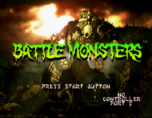 Battle Monsters - SATURN - Sega Saturn - Title Battle Monsters - SATURN - Sega Saturn - Titles