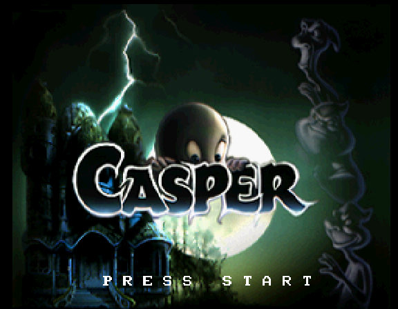Casper - SATURN - Sega Saturn - Title Casper - SATURN - Sega Saturn - Titles