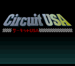 Circuit USA - SFC - Nintendo Super Famicom - Title Circuit USA - SFC - Nintendo Super Famicom - Titles
