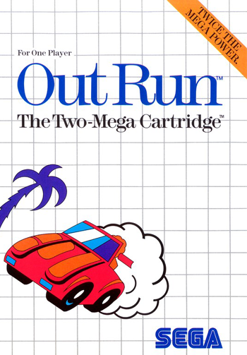 OutRun - SMS - Sega Master System - Packshot OutRun - SMS - Sega Master System - Packshots