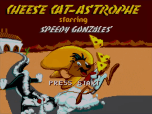 Cheese Cat-Astrophe Starring Speedy Gonzales - SMS - Sega Master System - Title Cheese Cat-Astrophe Starring Speedy Gonzales - SMS - Sega Master System - Titles