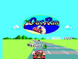 OutRun - SMS - Sega Master System - Title OutRun - SMS - Sega Master System - Titles
